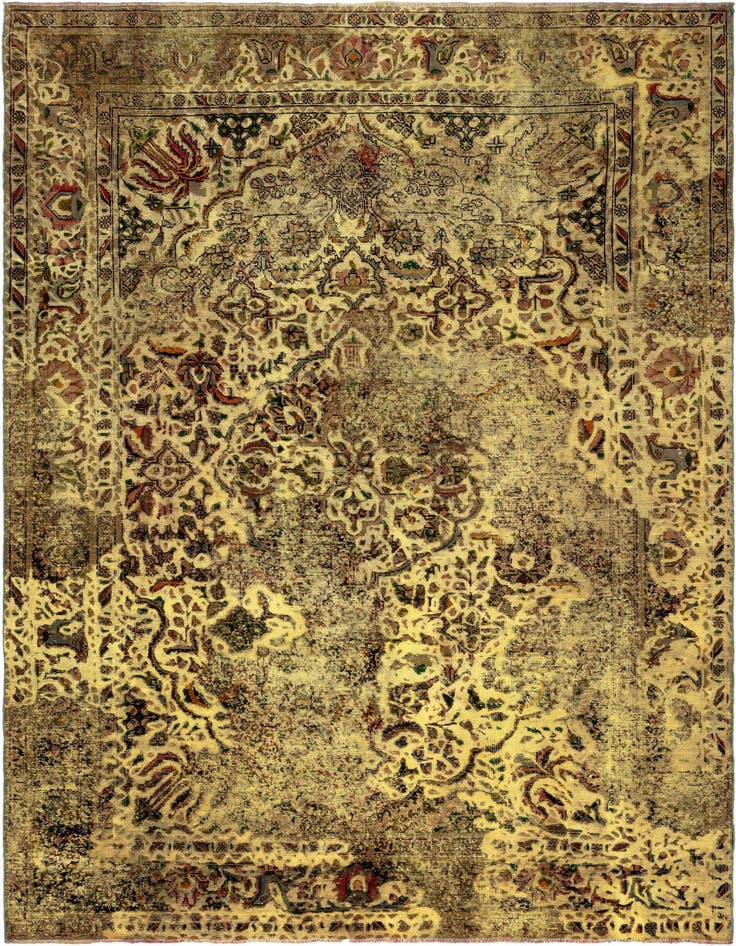 Detail image of 6' 4 x 9' 7 Vintage Royal Wool Rug