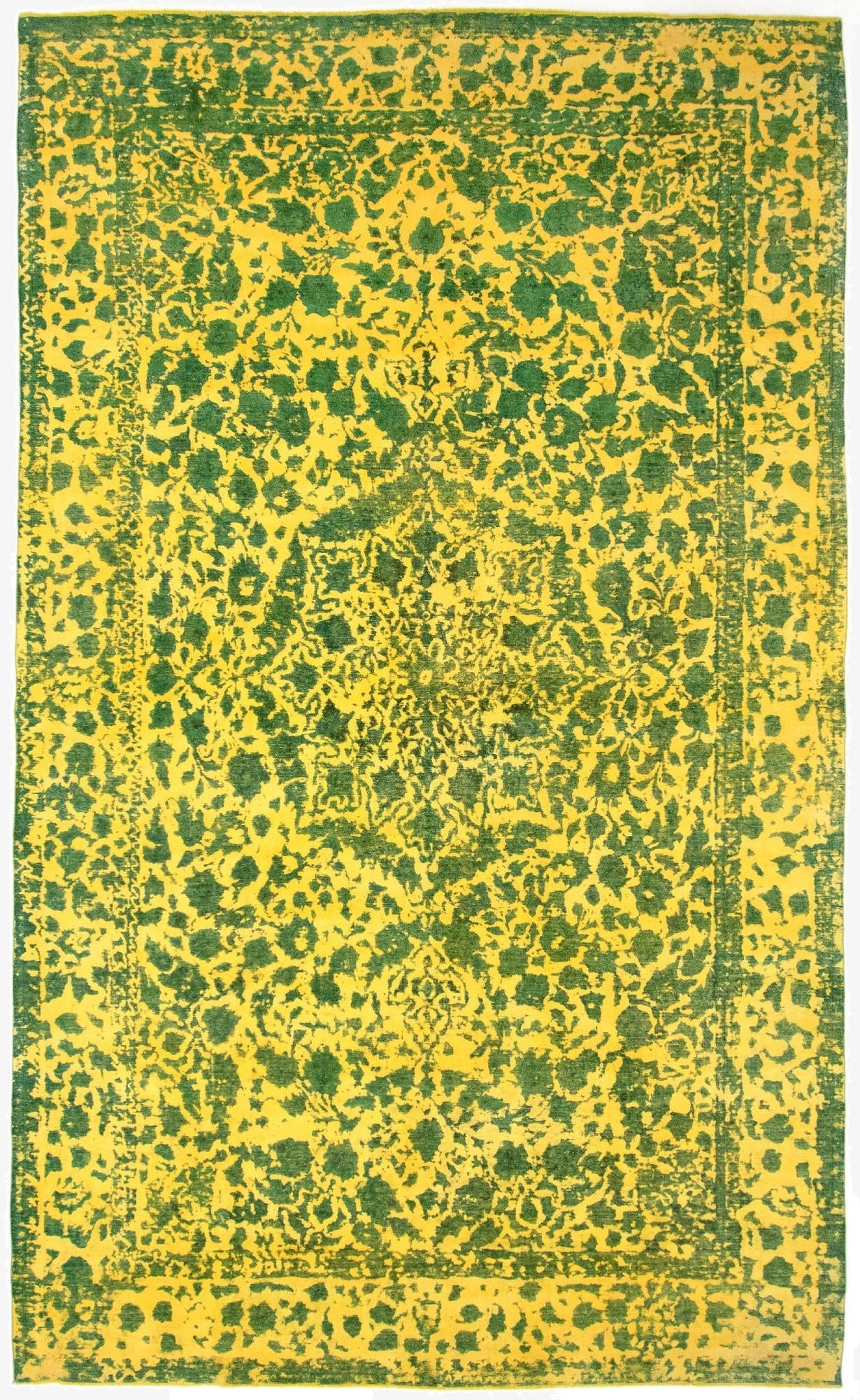 9' 8 x 16' 8  Hand Knotted Vintage Royal Persian Wool Rug