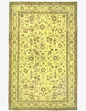 9' 6 x 15' 9 Hand Knotted Vintage Royal Persian Wool Rug