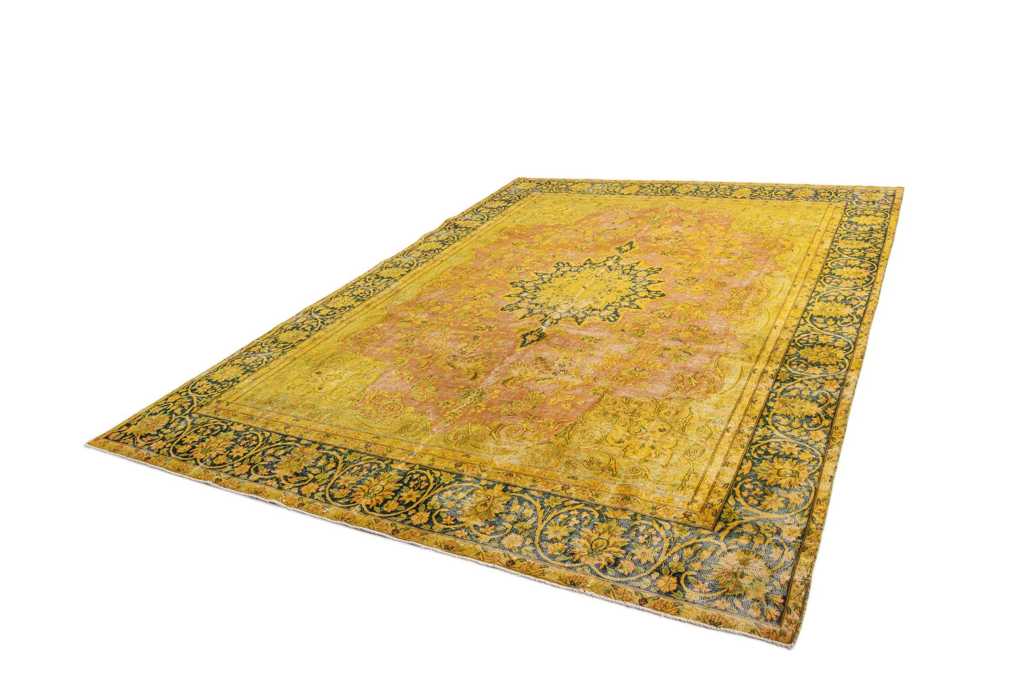 9' 4 x 13' Vintage Wool Rug