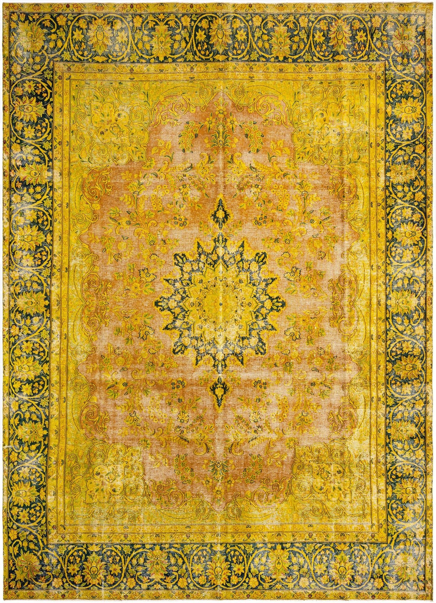 9' 4 x 13' Vintage Wool Rug