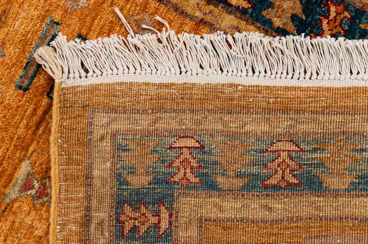 3' 2 x 5' 7 Hand Knotted Ziegler Wool Rug