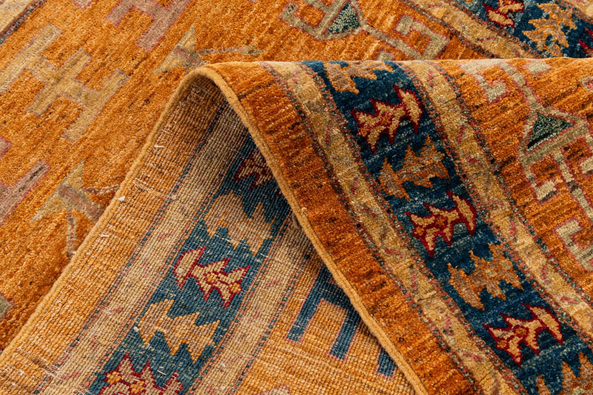 3' 2 x 5' 7 Hand Knotted Ziegler Wool Rug