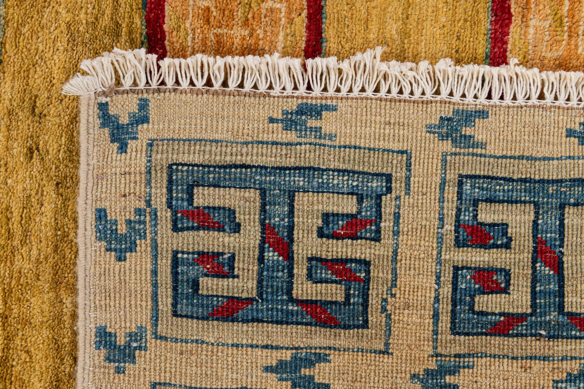 6' 5 x 7' 4 Hand Knotted Ziegler Wool Rug