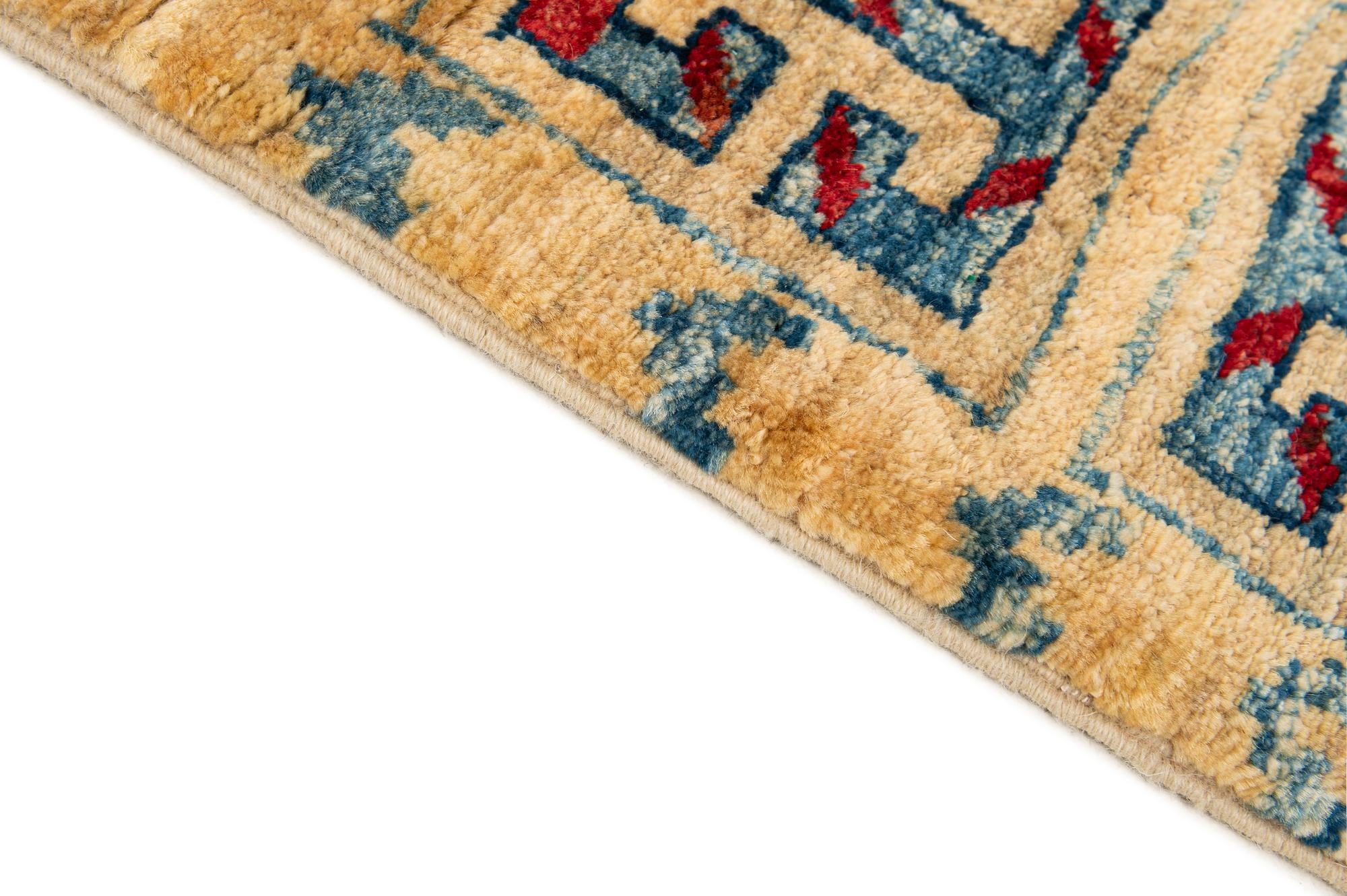 6' 5 x 7' 4 Hand Knotted Ziegler Wool Rug
