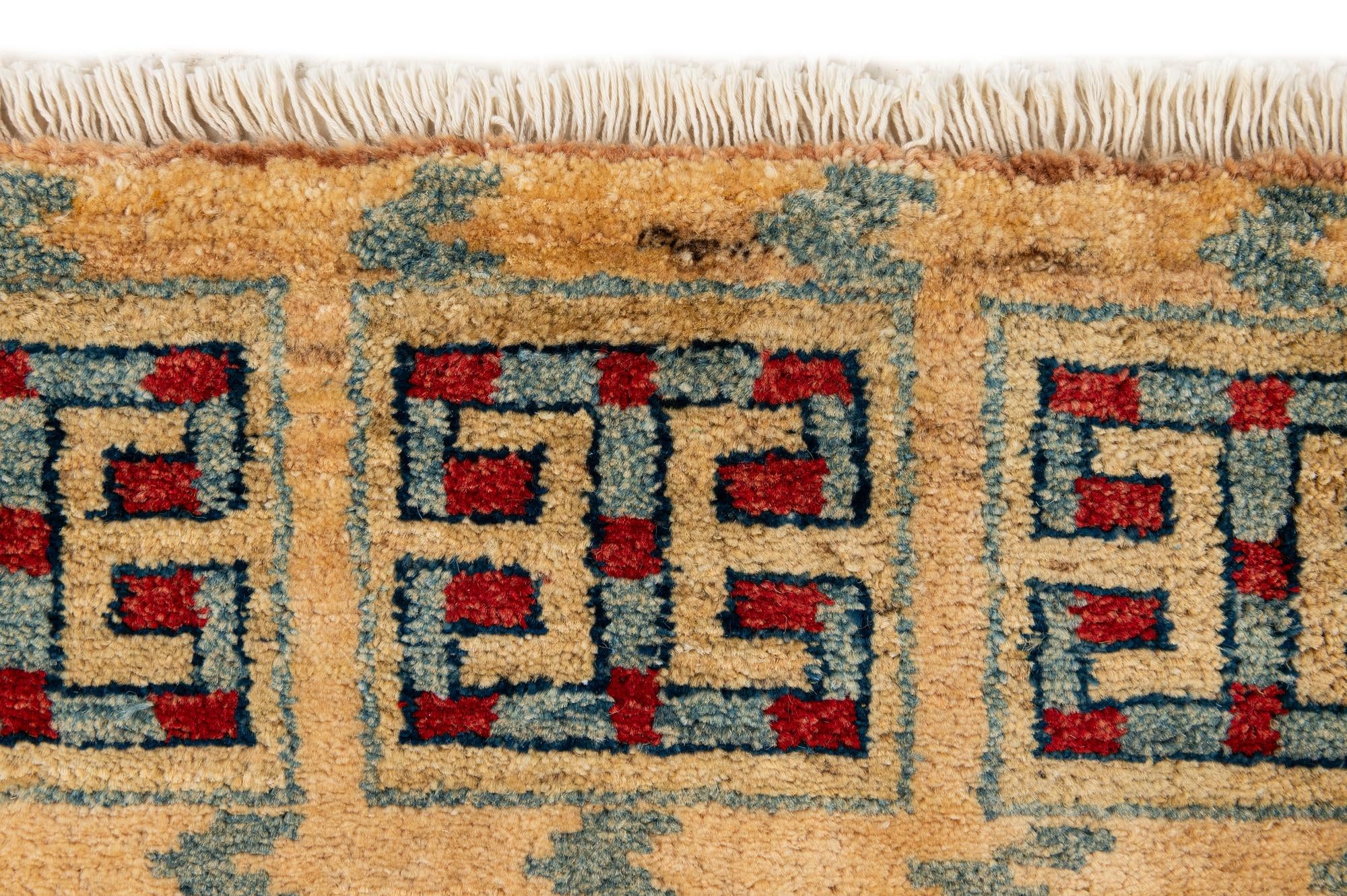6' 5 x 7' 4 Hand Knotted Ziegler Wool Rug