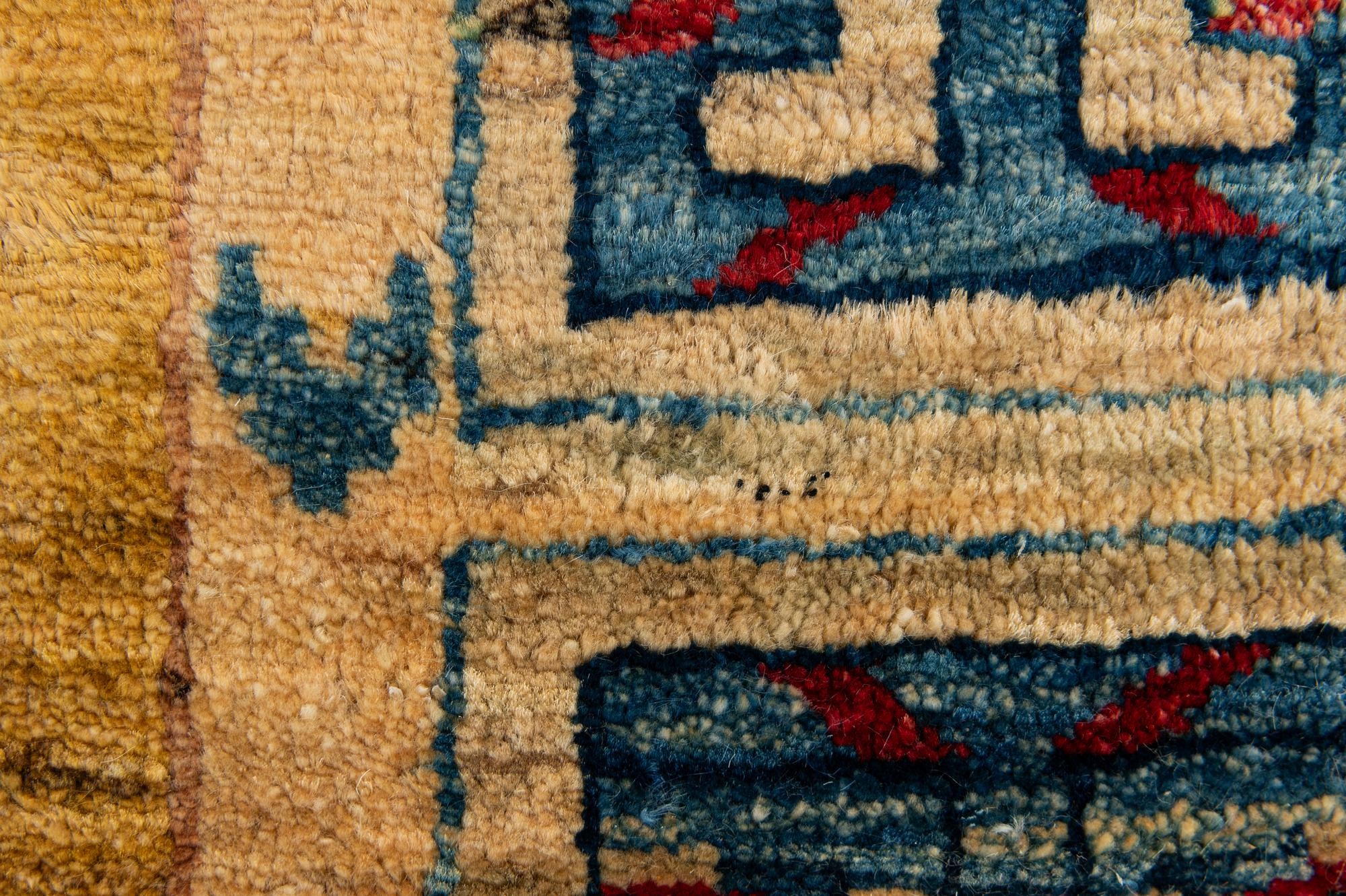 6' 5 x 7' 4 Hand Knotted Ziegler Wool Rug