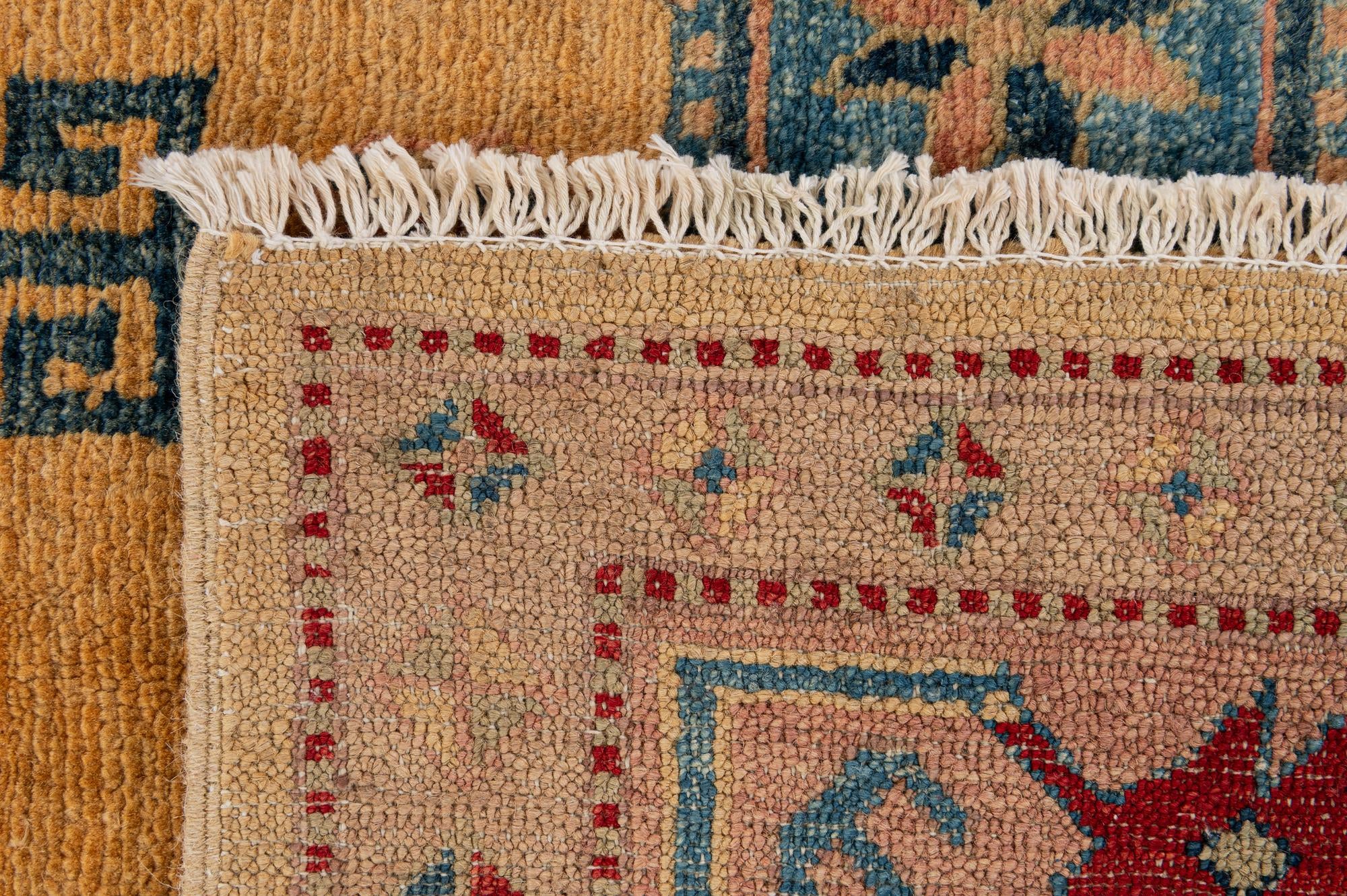 5' 1 x 7' 4 Hand Knotted Ziegler Wool Rug