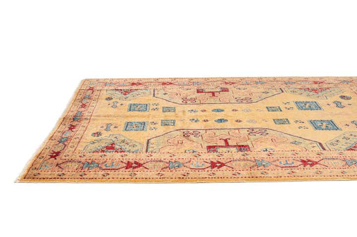 5' 1 x 7' 4 Hand Knotted Ziegler Wool Rug