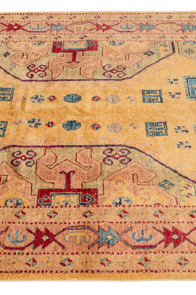 5' 1 x 7' 4 Hand Knotted Ziegler Wool Rug