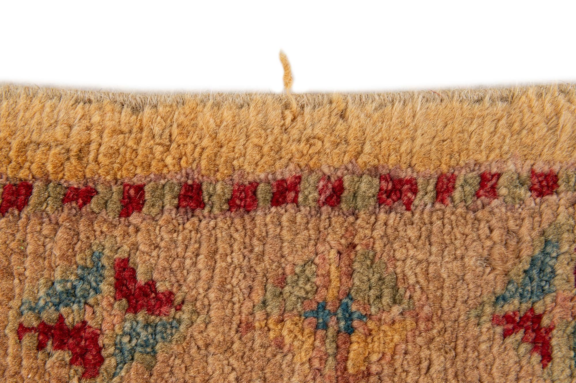 5' 1 x 7' 4 Hand Knotted Ziegler Wool Rug