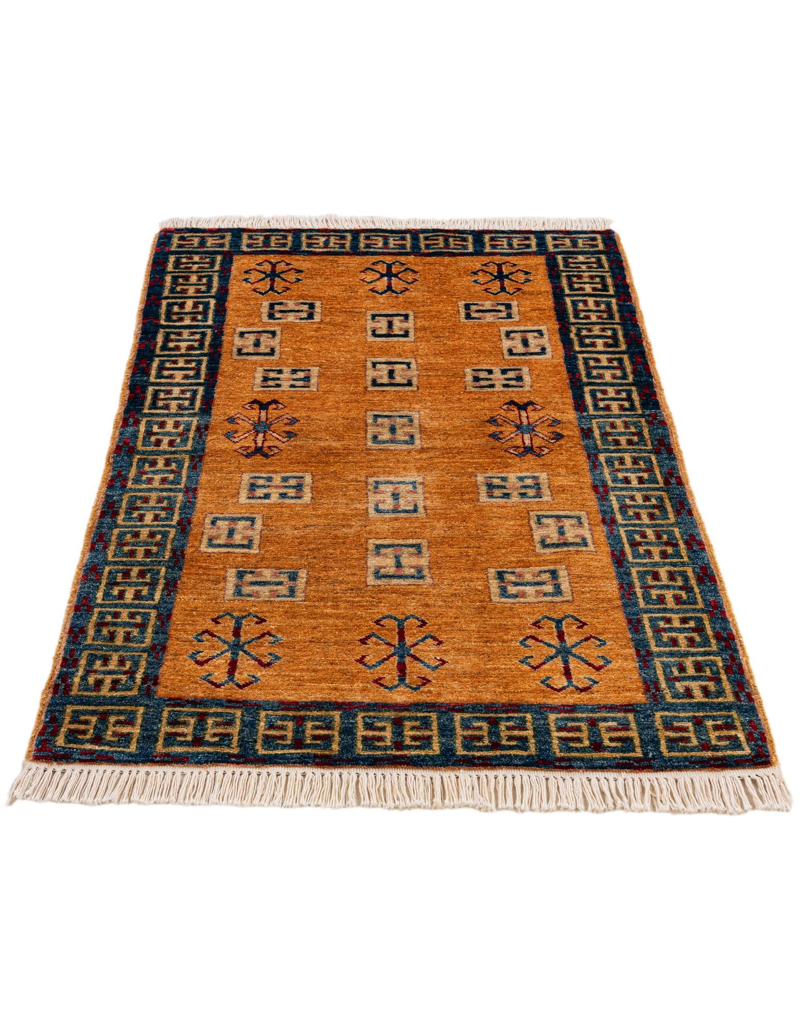 2' 8 x 4' 1 Hand Knotted Ziegler Wool Rug