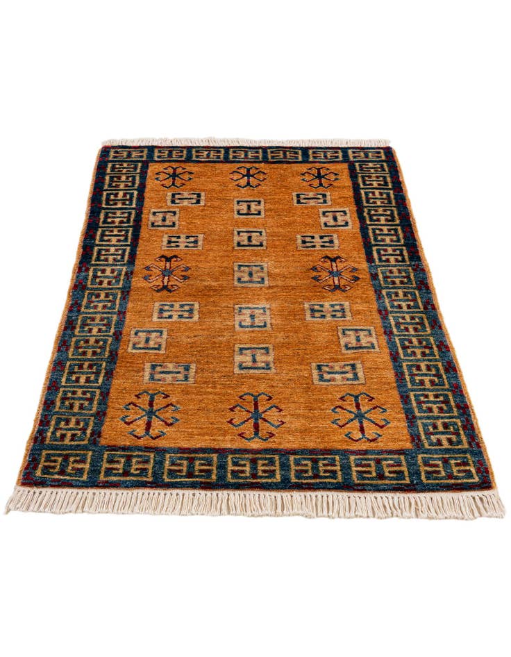Detail image of 2' 8 x 4' 1 Hand Knotted Ziegler Wool Rug