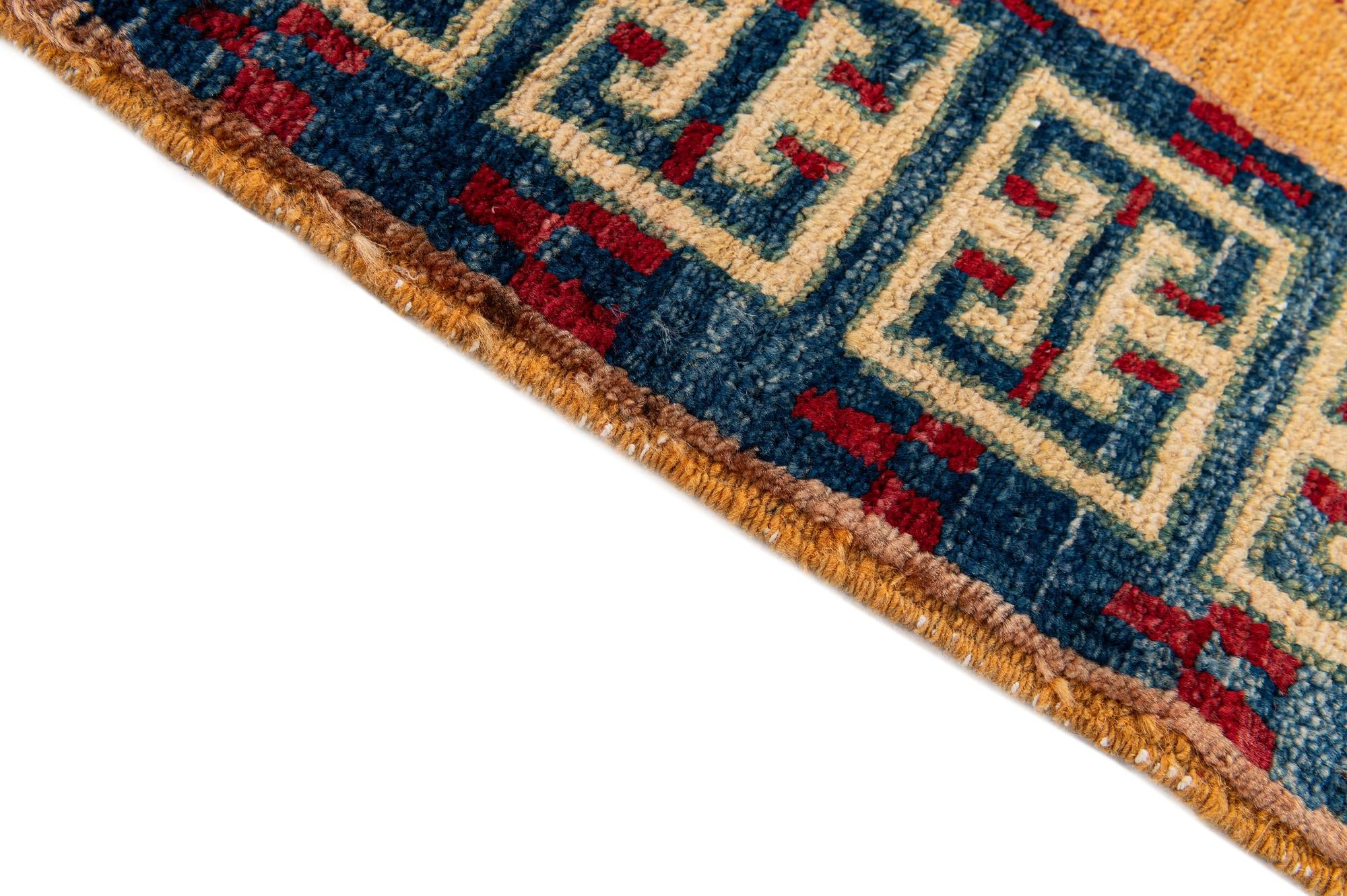 2' 8 x 4' 1 Hand Knotted Ziegler Wool Rug