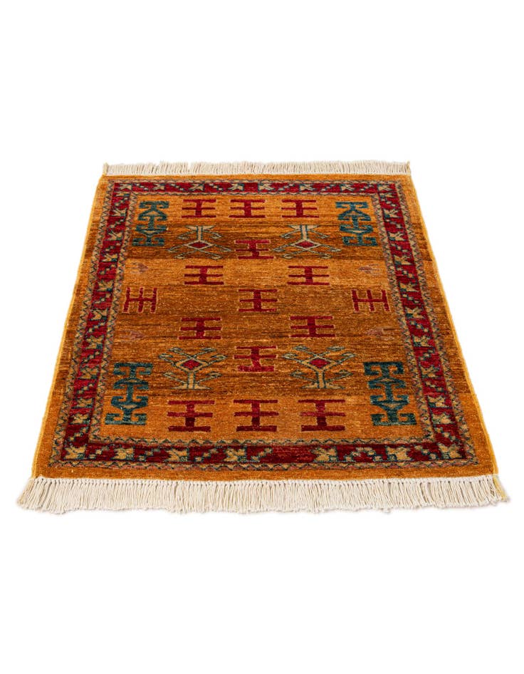 Detail image of 2' 5 x 3' Hand Knotted Ziegler Wool Rug