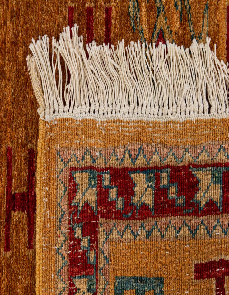Detail image of 2' 5 x 3'  Hand Knotted Ziegler Wool Rug