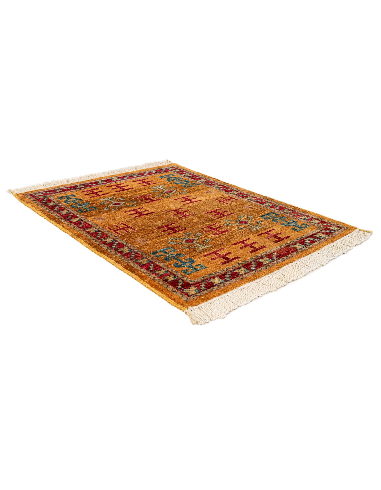 2' 5 x 3' Hand Knotted Ziegler Wool Rug