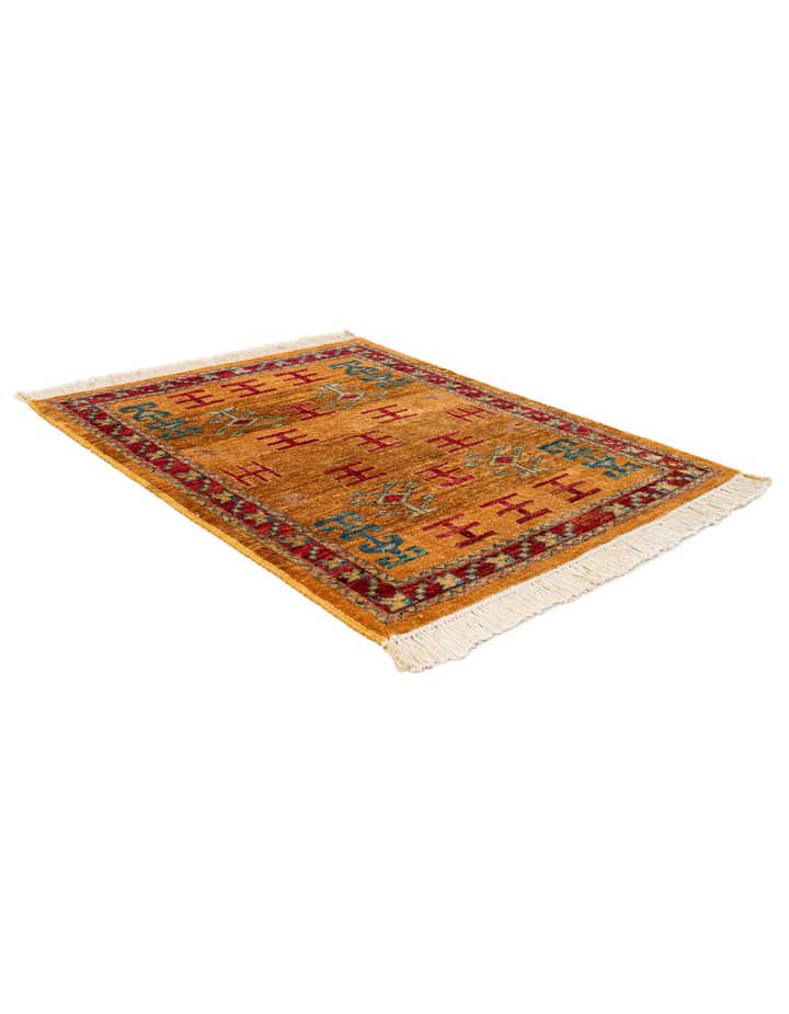 2' 5 x 3' Hand Knotted Ziegler Wool Rug