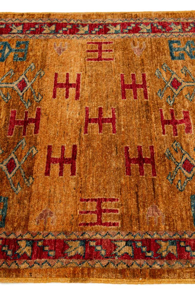 2' 5 x 3' Hand Knotted Ziegler Wool Rug