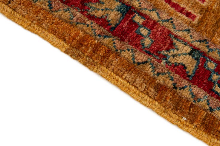 Detail image of 2' 5 x 3' Hand Knotted Ziegler Wool Rug