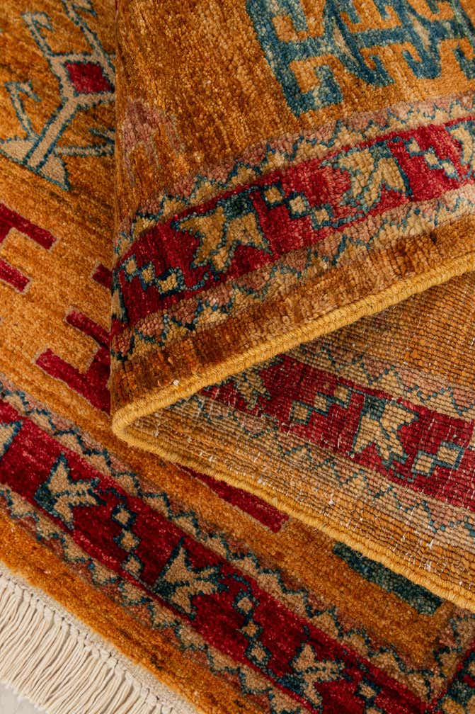 2' 5 x 3' Hand Knotted Ziegler Wool Rug
