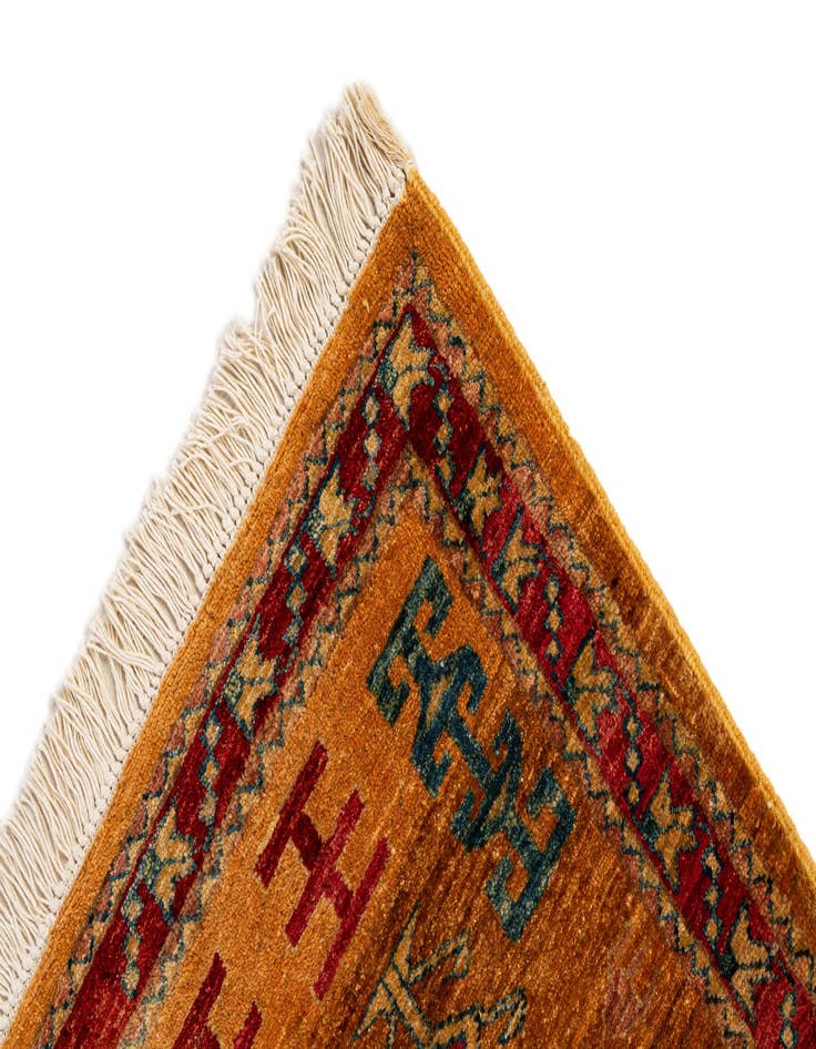 Detail image of 2' 5 x 3'  Hand Knotted Ziegler Wool Rug