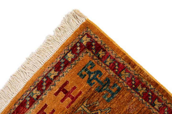 2' 5 x 3' Hand Knotted Ziegler Wool Rug