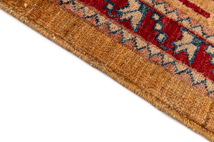 Detail image of 2' 7 x 4' Hand Knotted Ziegler Wool Rug