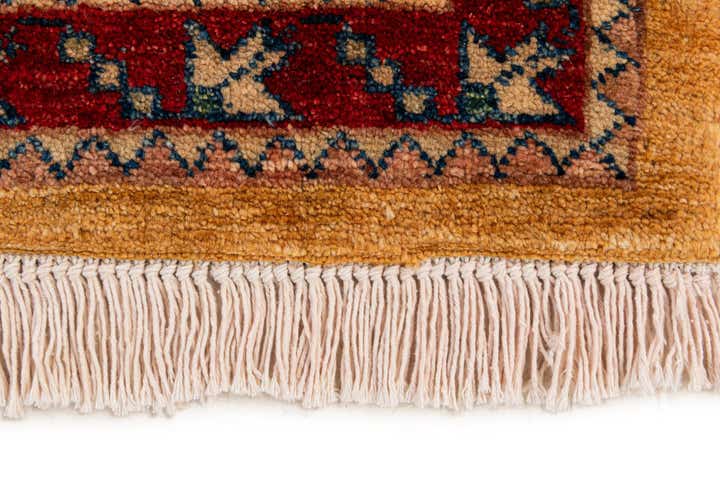 2' 7 x 4' Hand Knotted Ziegler Wool Rug