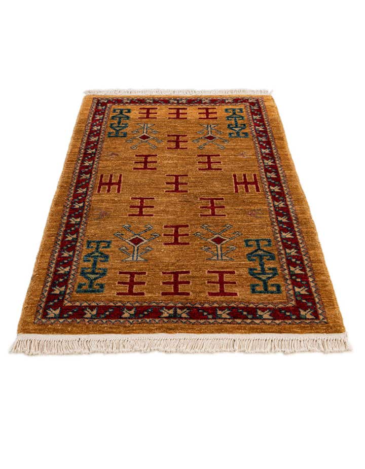 2' 7 x 4' 1 Hand Knotted Ziegler Wool Rug