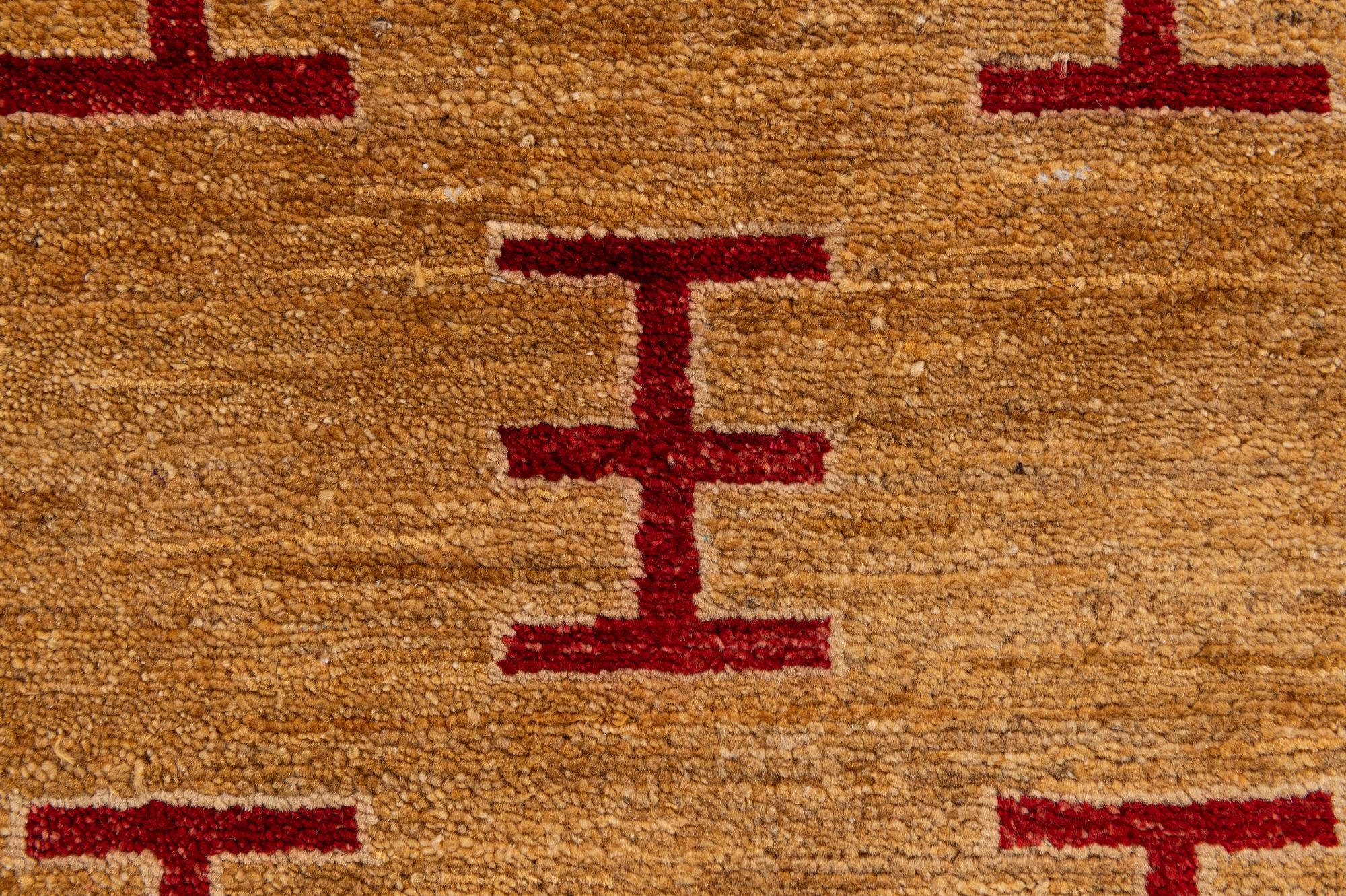 2' 7 x 4' 1 Hand Knotted Ziegler Wool Rug