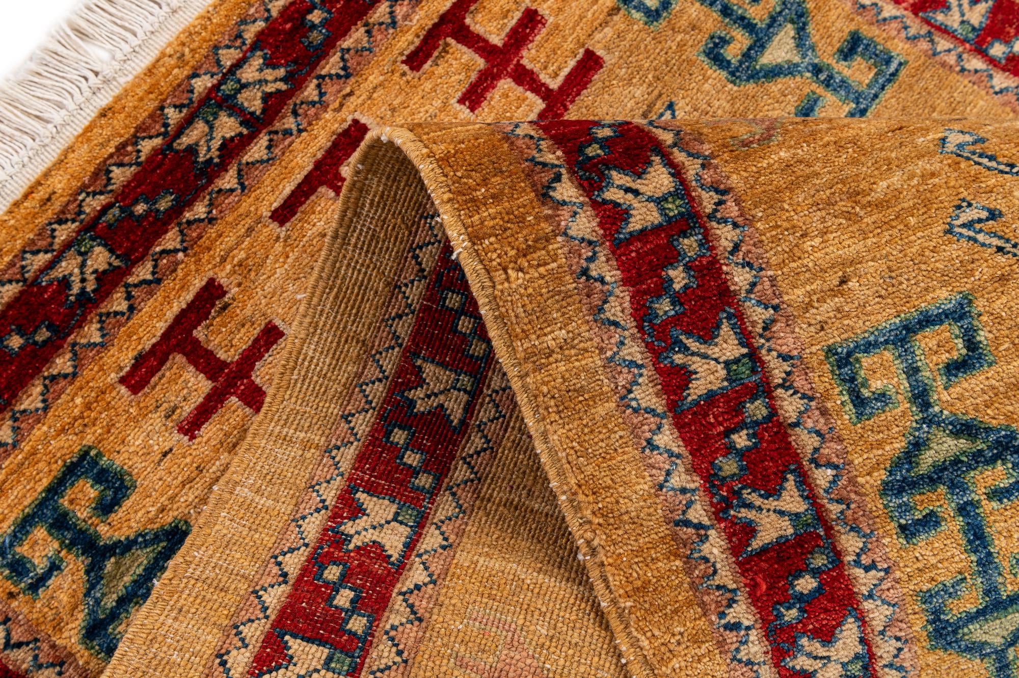 2' 7 x 4' 1 Hand Knotted Ziegler Wool Rug