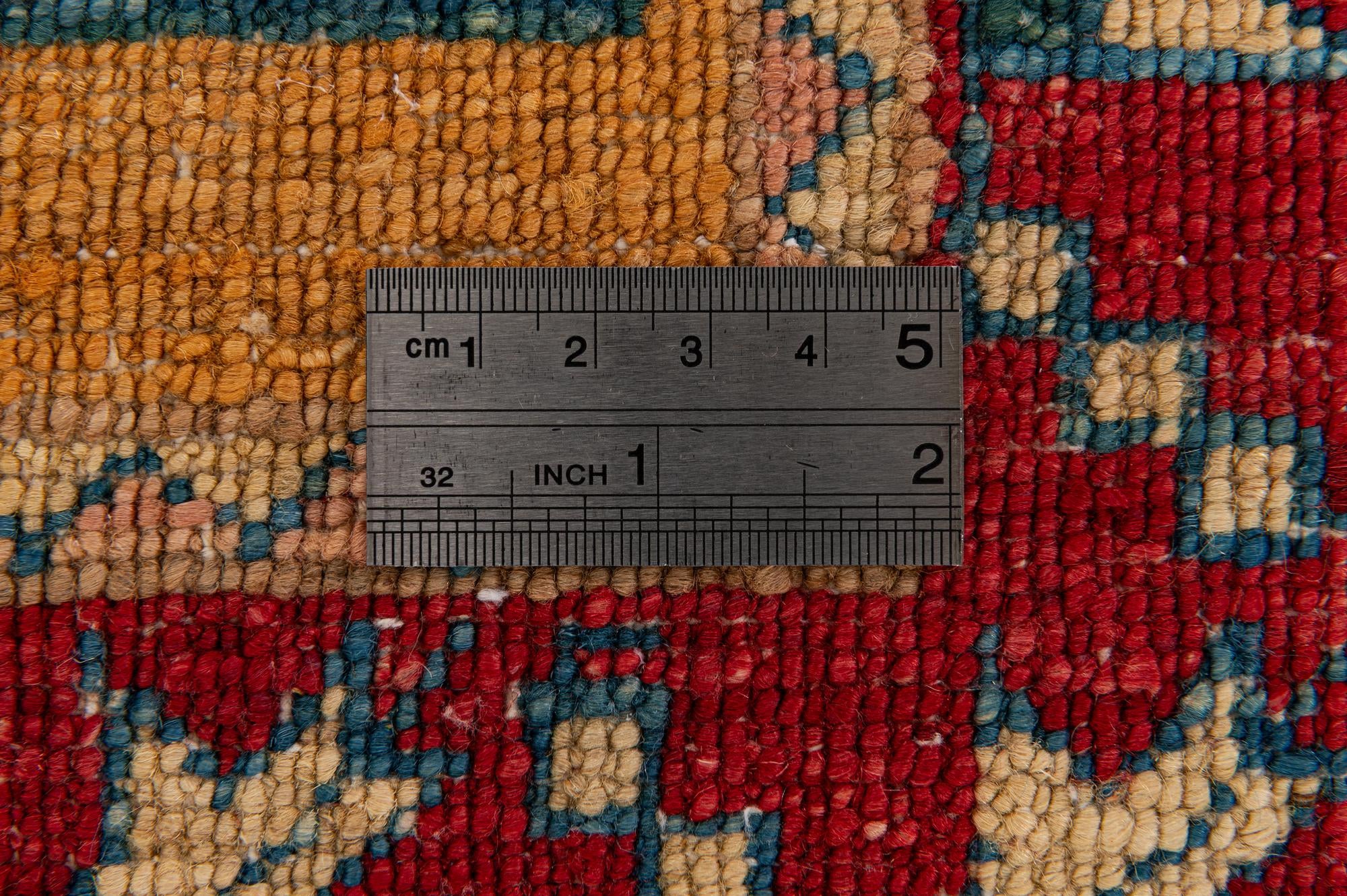 2' 6 x 3' 6 Hand Knotted Ziegler Wool Rug