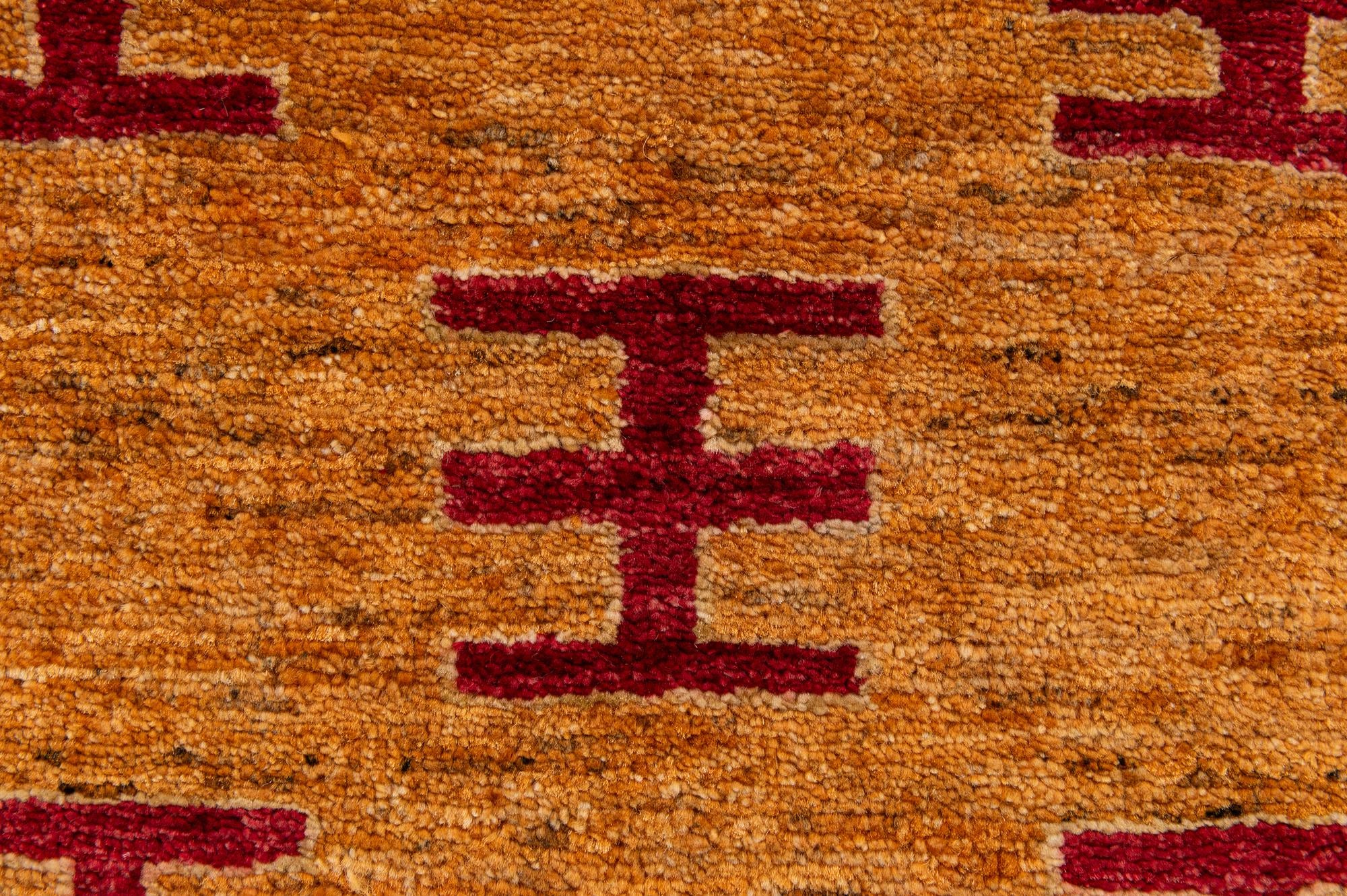 2' 6 x 3' 6 Hand Knotted Ziegler Wool Rug