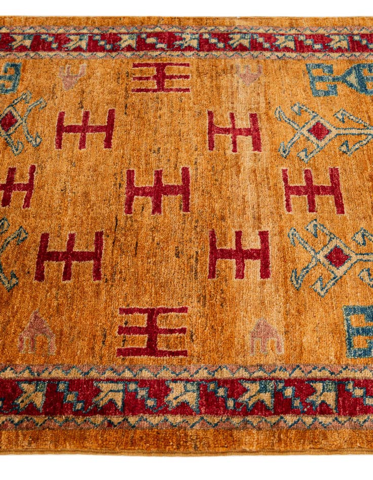 Detail image of 2' 8 x 3' 6  Hand Knotted Ziegler Wool Rug