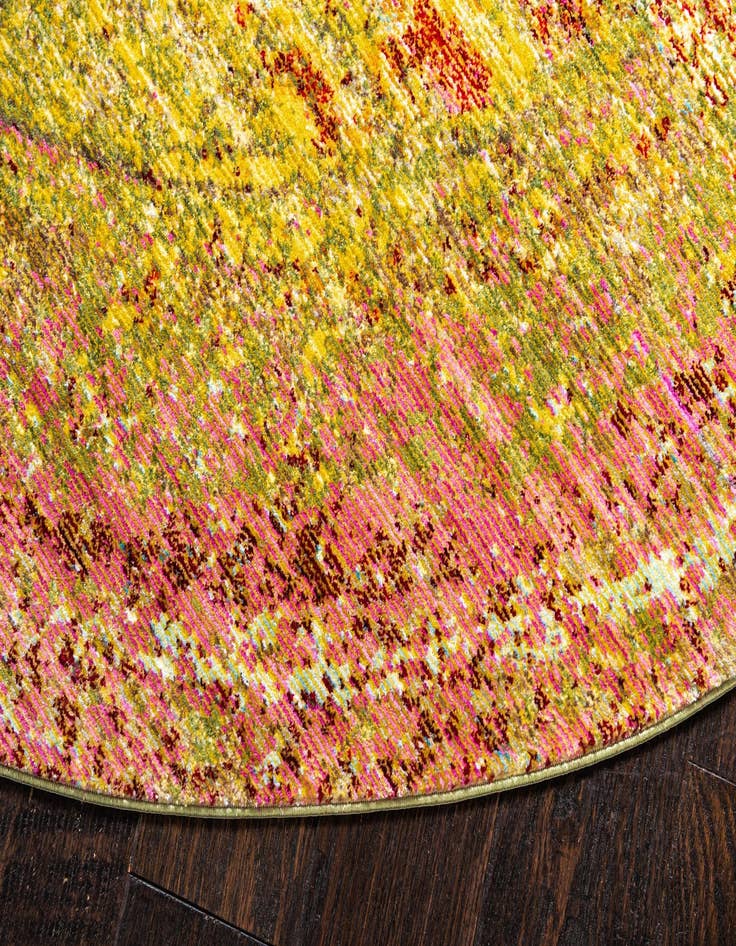 Detail image of 6' x 6' Alexis Round Rug