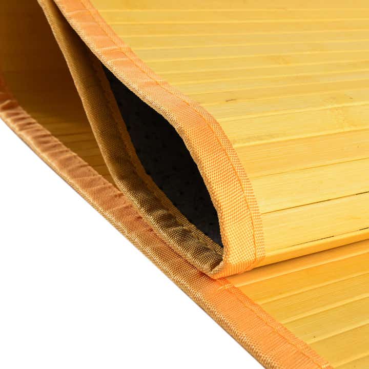 160cm x 160cm Bamboo Rond Vloerkleed