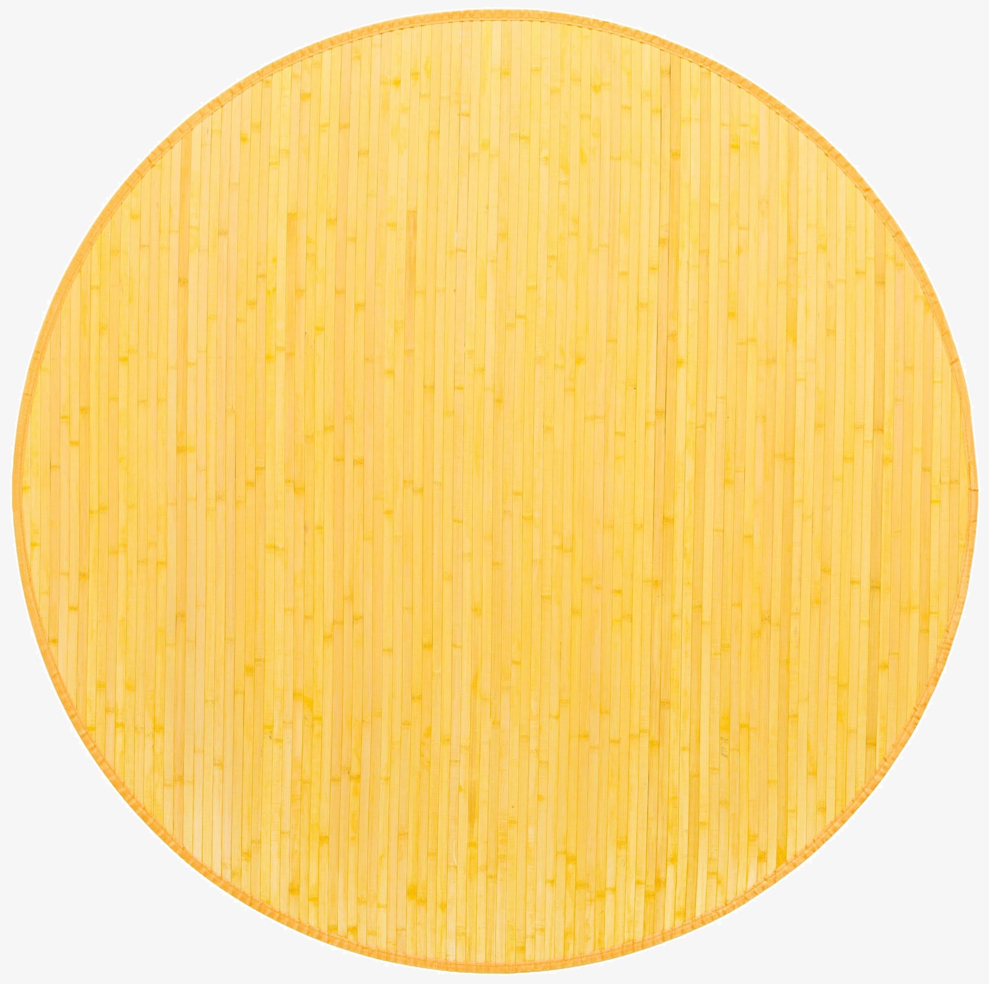 Primary image 5' 3 x 5' 3 Bamboo Round Rug