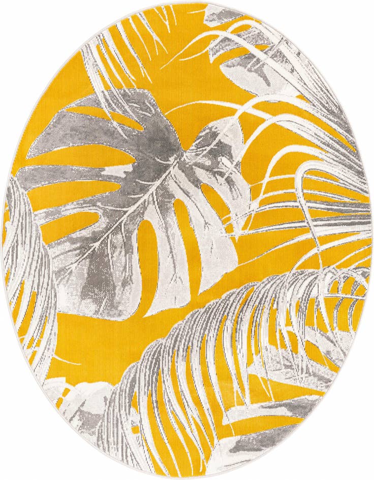 Detail image of 5' 3 x 5' 3 Blossom Round Rug