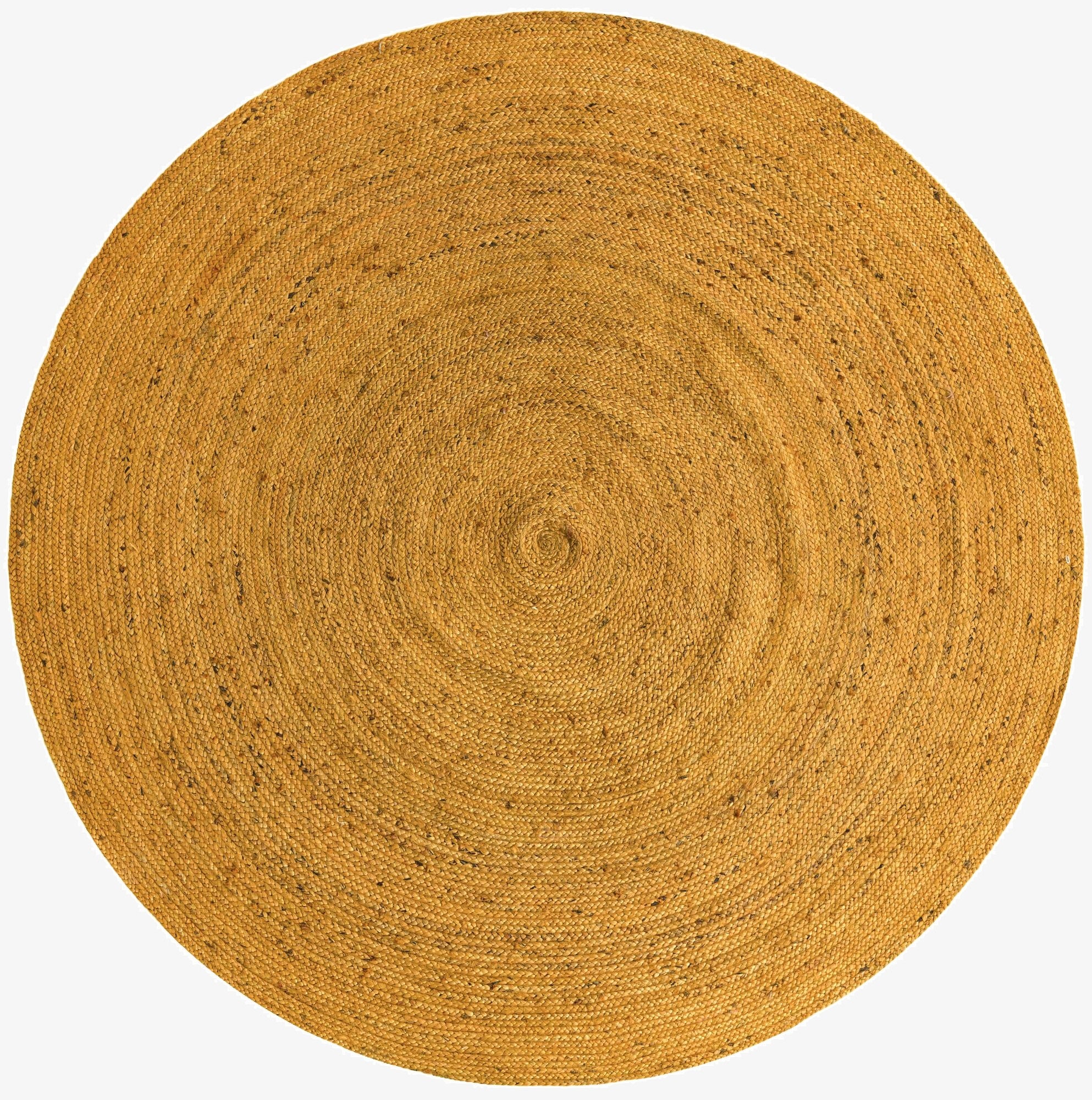Primary image 8' x 8'  Hand Braided Jute Round Rug