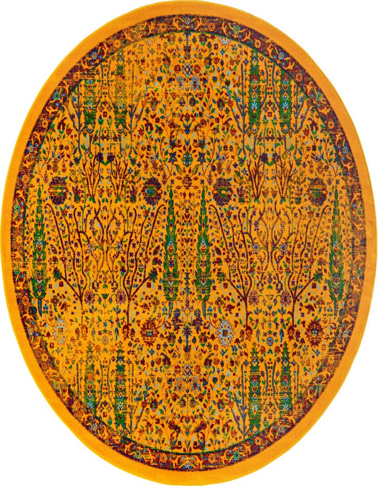 Detail image of 7' 10 x 7' 10 Calypso Round Rug