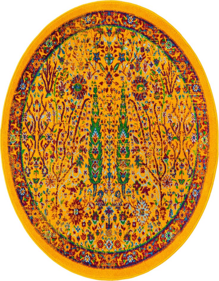 Detail image of 4' x 4' Calypso Round Rug