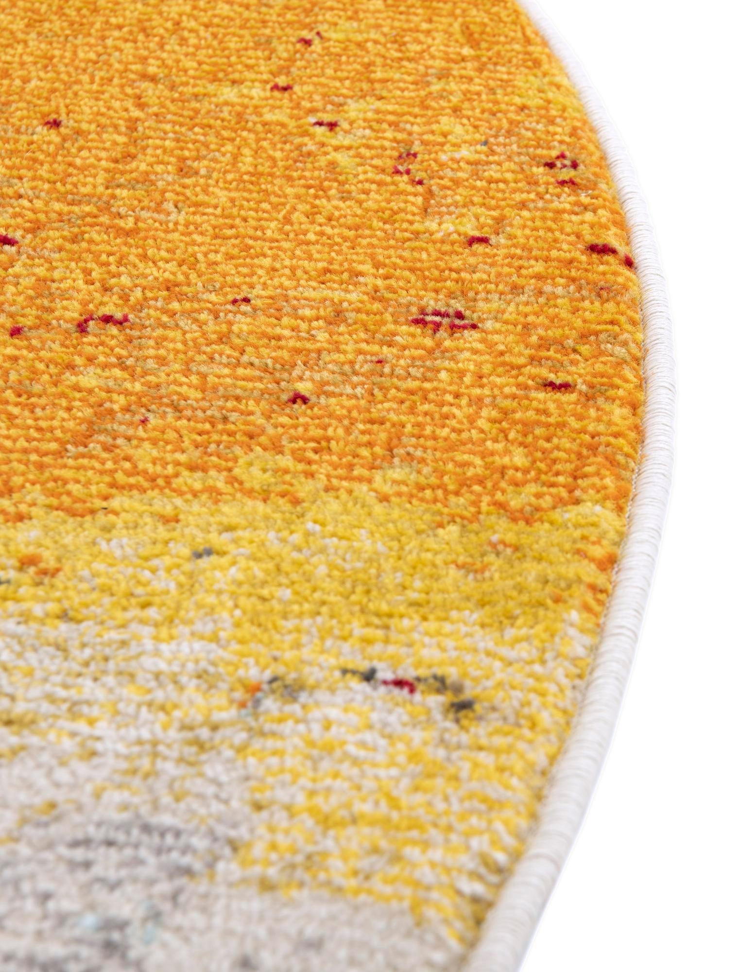6' x 6' Washable Casablanca Round Rug