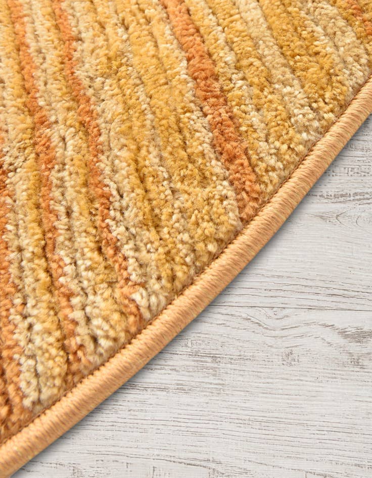 Detail image of 5' 3 x 5' 3 Gemstone Round Rug