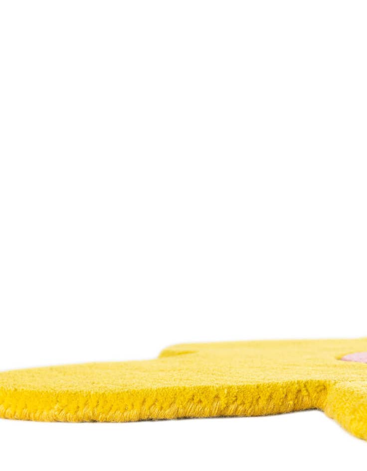 Detail image of 5' 1 x 5' 1 Happy Rugs Funky Flower Wool Round