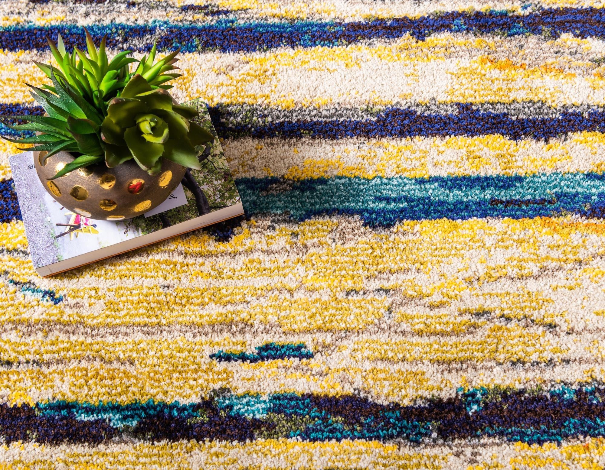 8' x 8' Washable Hyacinth Round Rug