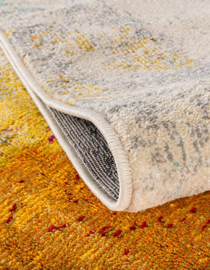 Detail image of 8' x 8' Washable Hyacinth Round Rug