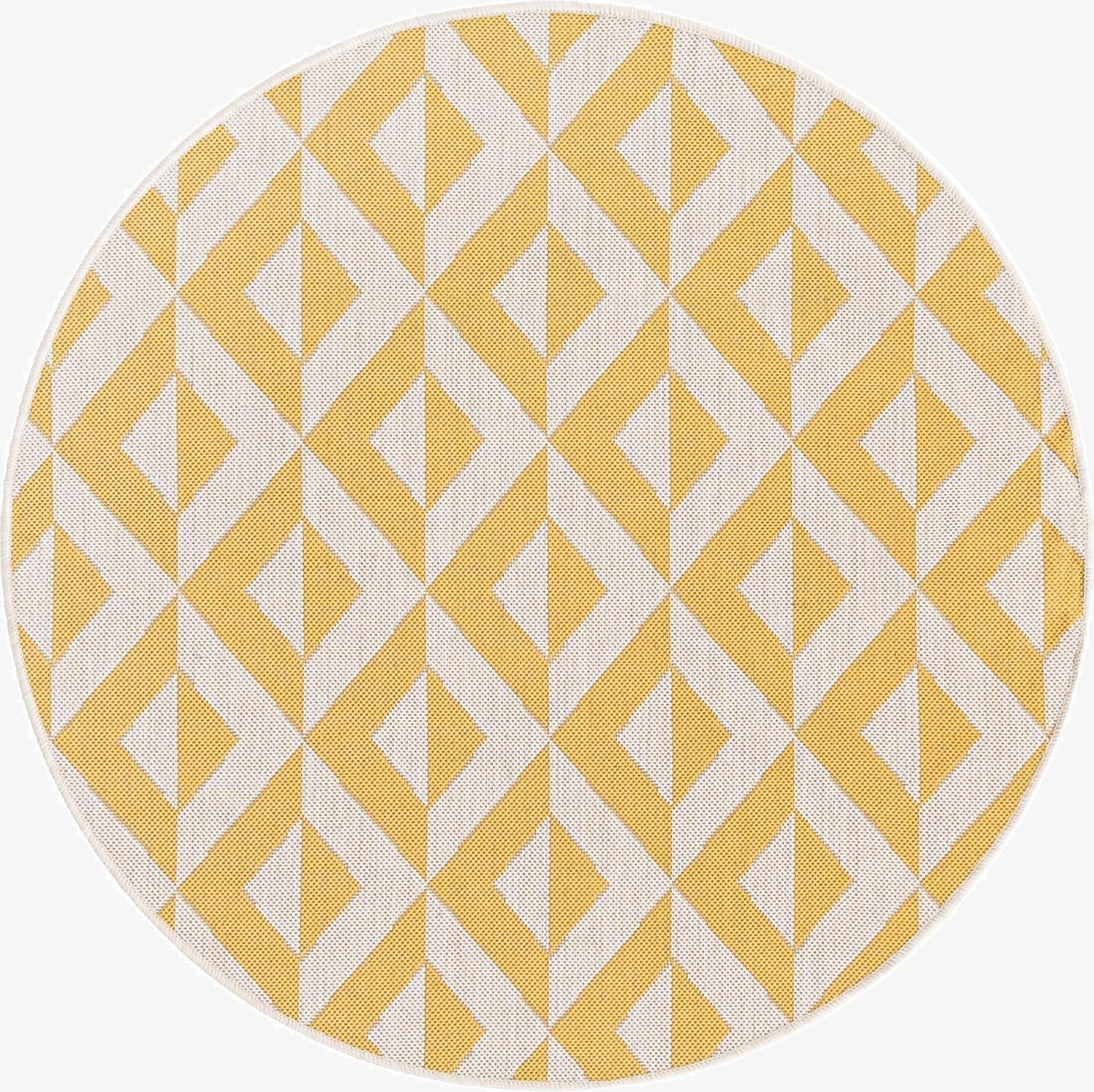 Primary image 4' x 4'  Washable Jill Zarin Napa Indoor / Outdoor Round Rug