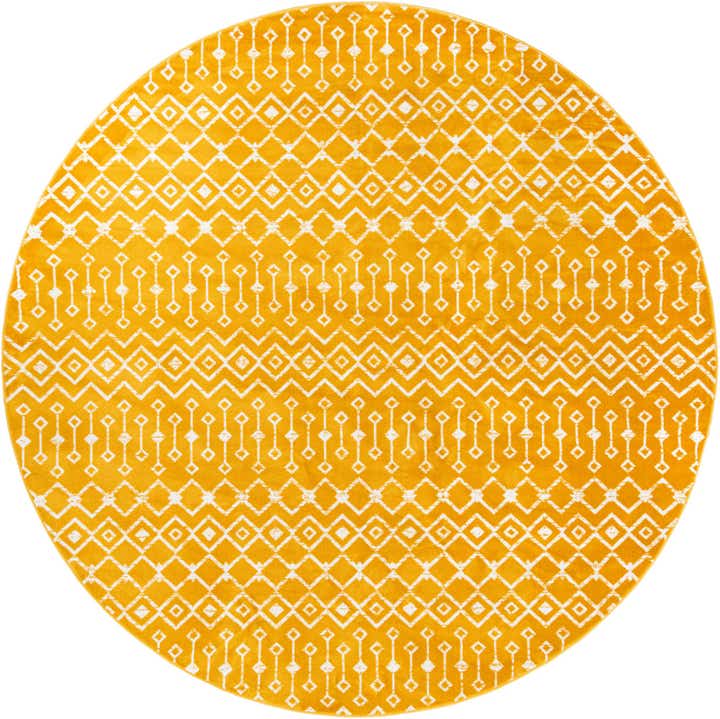 10' x 10' Kasbah Trellis Round Rug