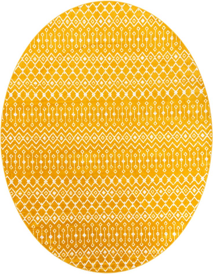 Detail image of 12' x 12' Kasbah Trellis Round Rug
